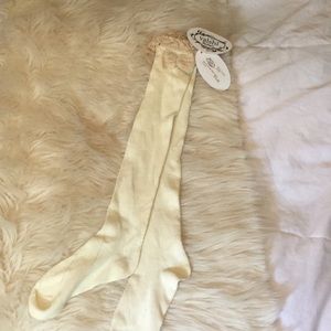 Bow Crochet Stockings